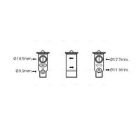 AVA COOLING SYSTEMS VO1171 AC expansion valve