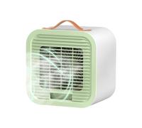 Air Conditioning Fan - Portable Desk Cooler, Battery Operated Fan | small air conditioner with 3 speeds for indoor outdoor use, dorm bedroom car camping travel fishing picnic personal cooling