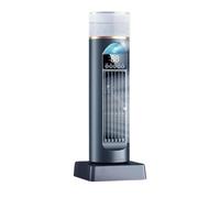 Air Conditioning Fan Tower, Cooling Fans That Blow Cold Air With Timer & Remote, Portable Conditioners, 6 Speeds Quiet Oscillating Bladeless Cooler For Bedroom Living Room Office RV