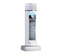 Air Conditioning Fan Tower, Cooling Fans That Blow Cold Air | With Timer & Remote, Portable Conditioners, 6 Speeds Quiet Oscillating Bladeless Cooler For Bedroom Living Room Office RV