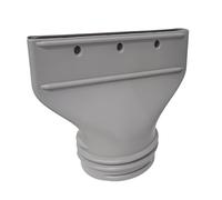 Air Conditioning Flat Hose Adapter, AC Window Vent Kit, Air Conditioning Duct Connector, Flat Hose Adapter for Mobile AC, Dryer, Planting Tent