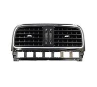 Air Conditioning Grill Outlet Panel 1/2psc Car Black Central Dashboard For VW For Polo 2011 2012 2013 AC Air Outlet Chrome Vent(Piano bk middle)