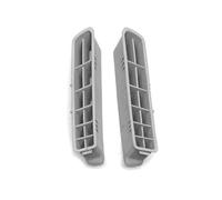Air Conditioning Grill Outlet Panel 2Pcs Car A-pillar Air Vent Outlet Cover A-Pillar Inner Air Conditioning Outlet For VW PQ For Golf 6 For GTI For MK6 2009-2014(Red-Brown-Panel)