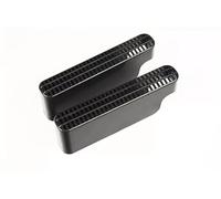Air Conditioning Grill Outlet Panel For A4L A4 B8 A5 2008~2016 Car Under Seat Air Outlet Net Rear Back Air Flow Vent Grille Protection Anti-Dust Covers Caps