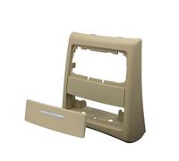 Air conditioning grille Interior Black Beige Rear AC Air Vent Grille Outer Frame Ashtray Cover Trim Replacement For BMW 3 Series E90 E91 2005-2012(Beige Model D)