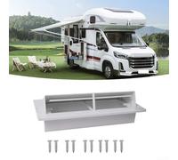 Air Conditioning Hood Cover for RV Designed to Enhance Ventilation While Keeping the Interior Air High (White)