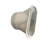 Air Conditioning Hose Connector - Flat Connection Adapter for Air Conditioning Exhaust Air - Mobile Replacement Adapter for Ventilation Hoses for Use at Home on the Go