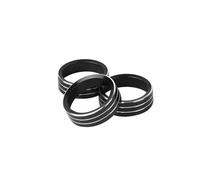 Air conditioning knob AC Control Knob Ring For VW For Tiguan For Atlas T-roc For Passat B8 For Variant 2017 2018 2019(Black)