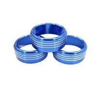 Air conditioning knob Air Conditioning Knob Heat Control Switch Button For Subaru For Forester For Impreza XV For Crosstrek WRX For Levorg(BLUE)