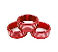 Air conditioning knob Air Conditioning Knob Heat Control Switch Button For Subaru For Forester For Impreza XV For Crosstrek WRX For Levorg(RED)