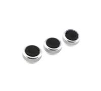 Air conditioning knob Air Conditioning Turning Switch For Focus 2 MK2 For Focus 3 MK3 2005-2017 For Mondeo C-MAX(SILVER)