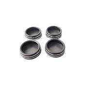 Air conditioning knob For Volvo S60 V60 XC60 V40 S80 V70 Central Control Air Conditioning Heat Volume Knob Switch Button Cover(Black)