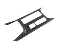 Air Conditioning Knobs Audio Circle For Focus 2022 2023 2024 Car Interior Mouldings ABS Carbon Fiber Center Console Water Cup Holder Decoration