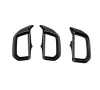 Air Conditioning Outlet Assembly For Mazda CX-50 CX50 2023 US Version Car Front Side A/C Air Outlet Frame Trim Sticker Interior Accessories(Black)