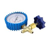 Air Conditioning Pressure Gauge - Precision Leak-Proof, Air Conditioning Refrigerant Charging Valve - For Automotive Maintenance Home Appliance Refrigeration Repair HVAC Manifold Tools