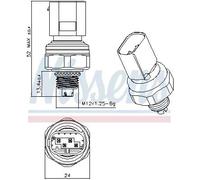 Fits NISSENS NIS 301145 Pressure Switch, air conditioning NIS 301145 ⭐UK Stock⭐