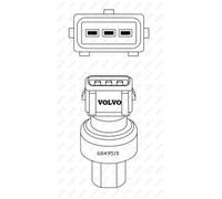 NRF 38934 Air conditioning pressure switch