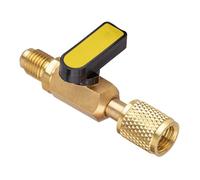 Air Conditioning Refrigerant Charging Valve - Anti-Leak Long Lasting Air Conditioner Valve for Home, Indoor, Dorm, Hotel, Rent, Kitchen, Bedroom, Living Room, Restaurant
