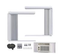 Air Conditioning Side Plate Insulated Vent Cover with Abrasive Frame, Removable Weatherproof Seal, Energy Saving Air Conditioning Insulated Panel (Universal Fitment)