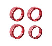 Air Conditioning Switch Knob Button Cover For Wrangler JL 2018 2019 2020 2021 2022 2023 2024 Air conditioning knob(RED)