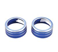 Air Conditioning Switches AC Climate Control Knob Trim Button Cover For RAV4 2019 2020 2021(BLUE)
