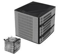 Air Conditioning Unit Cover,Waterproof Protective Mesh - Outdoor Covers for Air Conditioner,All Year Condenser HVAC Heat Pump Leaves Waste Lint