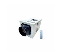 Air Conditioning Unit, LC2810E-AC Portable 12V DC Air Conditioner With Remote Controller, Compact, Low Noise, High Efficiency, 500W-700W Cooling For Office, Home, & Personal Use