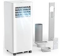 Air Conditioning Unit - Portable Air Conditioner, 4-in-1 - Cooling, Fan, Dehumidifier & Sleep Mode | Remote Control, Digital Display, 24H Timer,Window Kit,Energy Efficient | Covers 215 sq.ft