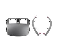 Air Conditioning Vent 1Set Car Dashboard Air Conditioning Outlet Panel Cover +Trim Strip For Toyota For Corolla 2007-2013 Air Vent A/C Trim Cover