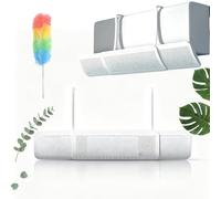 Air Conditioning Vent Deflector, Wall Mounted Windshield Retractable AC Wind Cover, General Air Conditioner Accessories for Workplace, Dormitory, Bedroom, Apartment, Bathroom (1PC)
