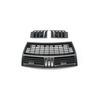 Air Conditioning Vent For Mercedes For Benz S Class W220 1998-2005 Car Front Dashboard Left Right Center AC Vent Grille Outlet Panel Cover Trim Replace Air Conditioning Outlet(Black Middle)