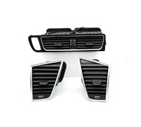 Air Conditioning Vent For Q5 2009-2018 8R1820951 8R1820901 LHD Dashboard Front Center Left Right AC Air Vent Grille Outlet Assembly Replacement Center Console Vents(LHD 3PCS)