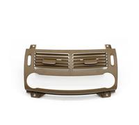 Air Conditioning Vent Front Dashboard Air Conditioning AC Vent Grille Cover Panel For Mercedes For Benz E Class W211 2003-2008 E200 E230 E260 E280 E300 AC Vent Grille(Dark Yellow Middle)