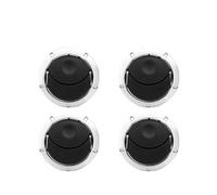 Air Conditioning Vent Grille Cover 8200212480 8200464605 For Nissan NV400 2010- Car Front Grill(4pcs Sliver)