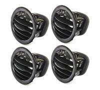 Air Conditioning Vent Grille Replacement for Opel For Vauxhall For ADAM For All Models 2013 2014 2015 Air Conditioner Vent Cover Air Outlet Grille 13417363 2201099(4PCS Black)(4PCS Black)