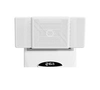 Air Conditioning Wall-Mounted Air Deflector to Prevent Direct Airflow from The Outlet(White 2pcs)