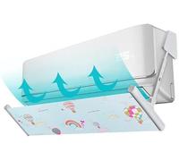 Air Conditioning Windscreen, Wall Mounted Air Conditioning Anti-direct Blowing Deflector 180 Degrees Adjustable, Retractable (Color : Air Balloon)