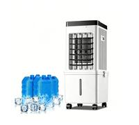 Air Conditioning with Universal Swivel Casters, 15L Water Tank Capacity, Three-Speed Wind Setting for Bedroom Office Dorm, Home, Office, Camping