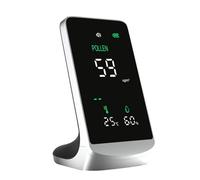 Air Contaminant Sensors Pollen Detectors with Temperature and Humidity Display Monitor for Home Temperature and Humidity Meter Detector for Home