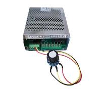 Air cooled 0.8kw DC110V 20000RPM CNC spindleMotor Kit ER16/ chuck 800W Spindle electronic starter + Power Supply speed governor For Engraving IINKUEYK(Package2 ER16)