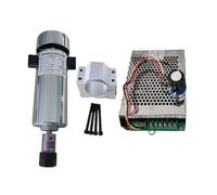Air cooled 0.8kw DC110V 20000RPM CNC spindleMotor Kit ER16/ chuck 800W Spindle electronic starter + Power Supply speed governor For Engraving(Package 5 ER16)