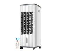 Air Cooler 7L portable air cooler, 10,000 BTU portable air conditioner, 3 fan speeds, 3 fan speeds, 24-hour timer, remote control Air Cooler Ideal for Home/Bedroom/Dorm/Office