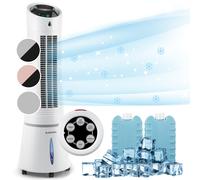 Air Cooler Fan Portable Conditioning 4in1 Ice Pack 6 Litre Tank Humidifier 30W