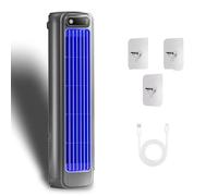 Air Cooler, Portable Air Conditioner, AirCooler, Conditioner Cooling Fan Quiet with 3 Speeds, Desktop Portable Wall Mounted Tower Fans for Bedroom Kitchen (Gray)