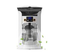 Air Cooler Portable, Small Humidifying Cooling Fan, Cooling Device with 3 Gear Speed and LED Light for Camping Office Study Outdoor Apartment Dormitories