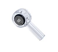 Air Cooling Fan Travel Fan Small Desk 1200mAh Handheld Digital Display Travel Quiet With Adjustable Speed Cooling Device