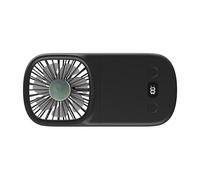 Air Cooling Fan Travel Small Desk Handheld 1200mah Quiet 100 Speed Adjustable Small Cooling Fan for Abdominal Children