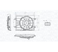 Air Cooling Magneti Marelli 069422796010 for KIA
