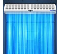 Air Curtain Machine, Commercial Low Noise Wall Mounted with Adjustable Speeds for Energy Efficiency and Insect Control