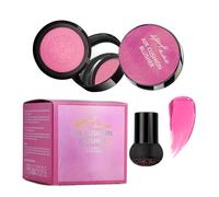 Air Cushion Blush - Soft Cream Blush for Cheeks | Natural-Looking Face Tint | With Mushroom-Head Applicator, Moisturizing And Long Lasting, Silky Radiant Finish, Great For Beginners And Travel